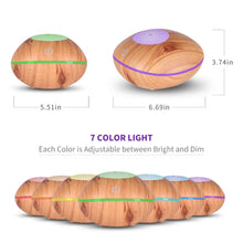 Load image into Gallery viewer, 200ml Wood Air Humidifier
