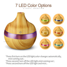 Load image into Gallery viewer, 300ml Wood Humidifier