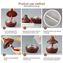 Load image into Gallery viewer, 300ml Wood Humidifier