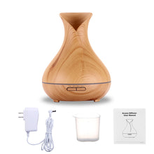 Load image into Gallery viewer, 500ML Wood Air Humidifier