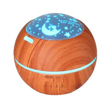 Load image into Gallery viewer, 150ml Wood Grain Color Humidifier