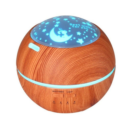 150ml Wood Grain Color Humidifier