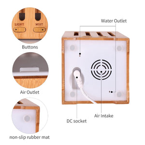 200ML Bamboo Humidifier