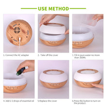 Load image into Gallery viewer, 300ml Ultrasonic Humidifier