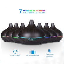 Load image into Gallery viewer, 300ml Wood Humidifier
